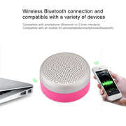 M227 Multifunctional Card Music Playback Bluetooth Speaker, Support Handfree Call & TF Card & AUX Audio Function(Magenta)