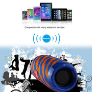 T&G TG117 Portable Bluetooth Stereo Speaker, with Built-in MIC, Support Hands-free Calls & TF Card & AUX IN & FM, Bluetooth Distance: 10m(Dark Blue)