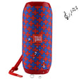 T&G TG117 Portable Bluetooth Stereo Speaker, with Built-in MIC, Support Hands-free Calls & TF Card & AUX IN & FM, Bluetooth Distance: 10m(Red) - Desktop Speaker by T&G | Online Shopping South Africa | PMC Jewellery | Buy Now Pay Later Mobicred