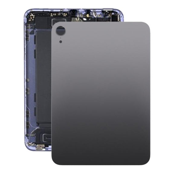 For iPad Mini 6 2021 WiFi Version Aluminum Alloy Back Battery Cover(Black)
