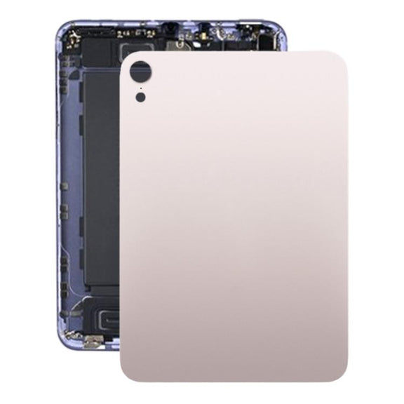 For iPad Mini 6 2021 WiFi Version Aluminum Alloy Back Battery Cover(Rose Gold)