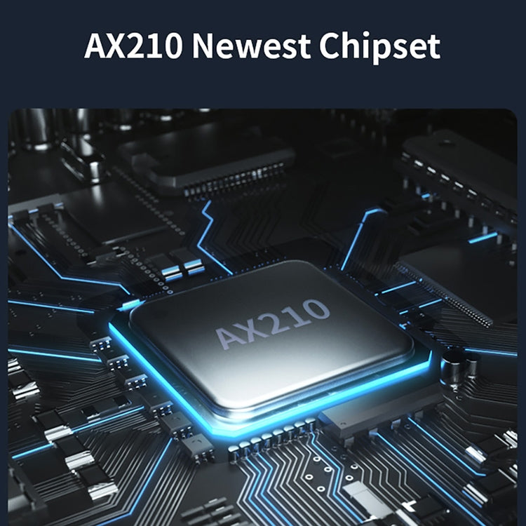 COMFAST CF-AX210 PLUS 5374Mbps Tri-band + Bluetooth 5.2 Wireless WiFi6E PCI-E Network Card - free shipping - PMC Jewellery - Order now!