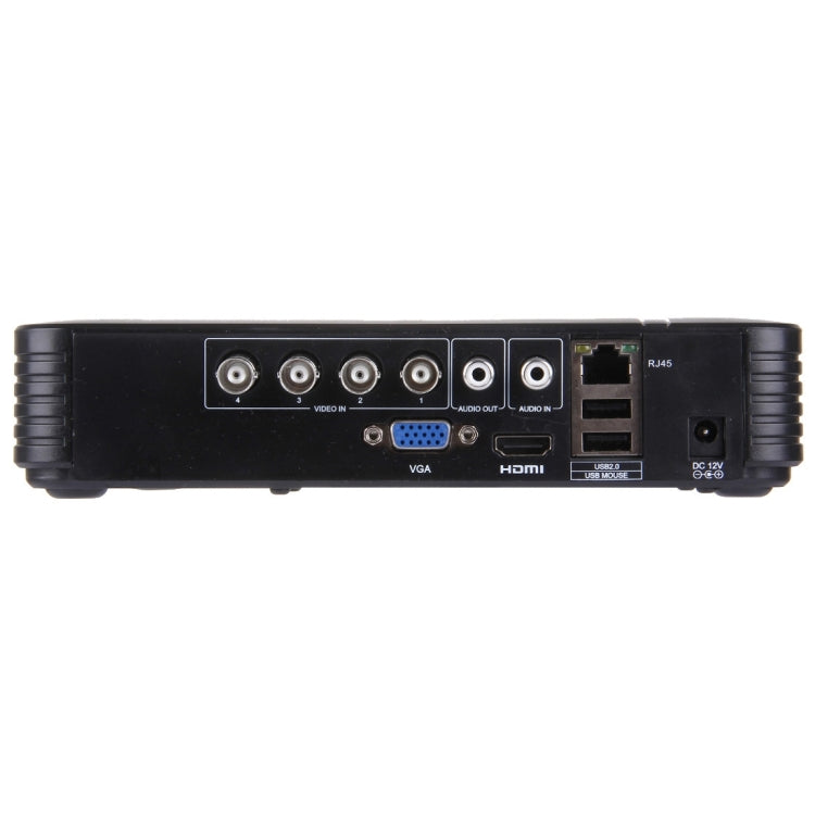 A4B2 4Ch Bullet IP Camera NVR Kit, Support Night Vision / Motion Detection, IR Distance: 20m