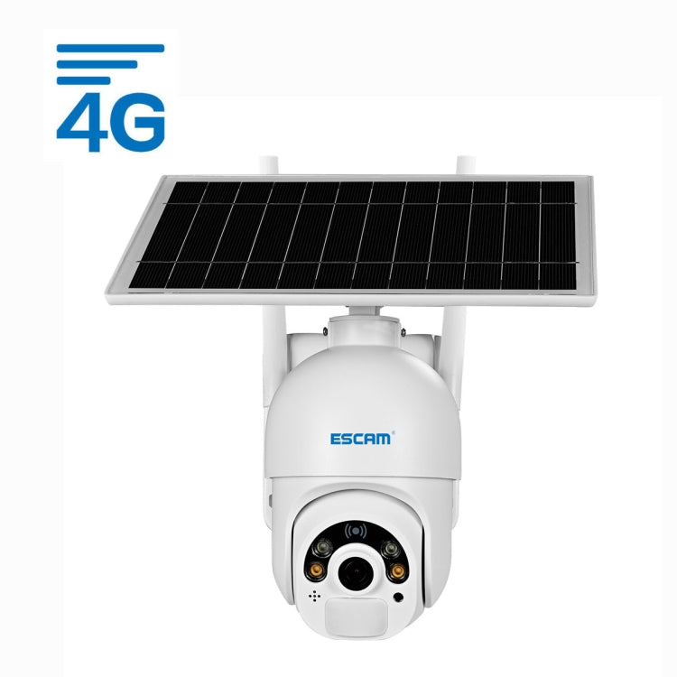 ESCAM QF450 HD 1080P 4G EU Version Solar Powered IP Camera without Memory, Support Two-way Audio & PIR Motion Detection & Night Vision & TF Card - free shipping - PMC TechLife - Order now!
