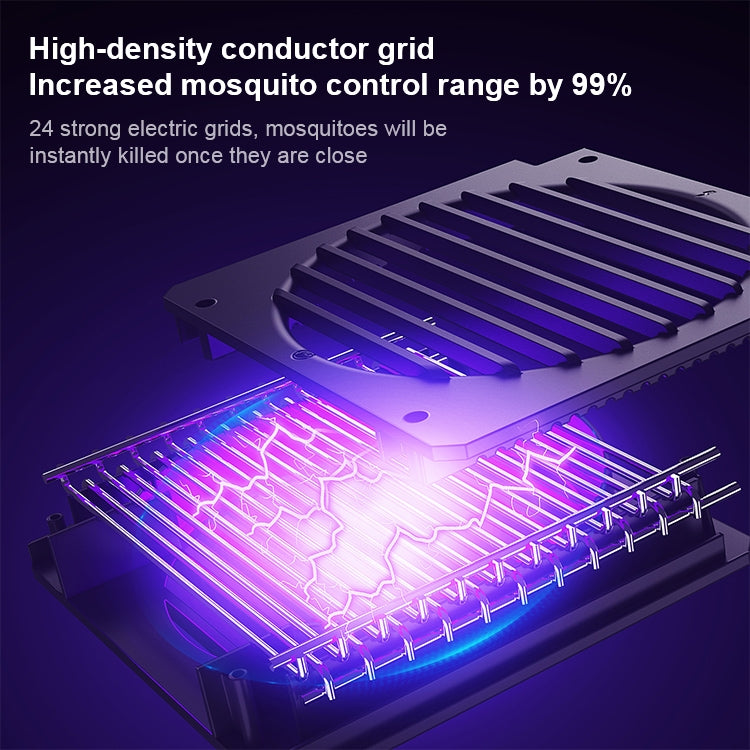 MM026 2W There Are Star People Electric shock Mosquito Killer Lamp (White) - Repellents by PMC TechLife | Online Shopping South Africa | PMC TechLife | Buy Now Pay Later Mobicred