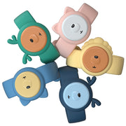 WT-M4 ABS+Silica Gel Children Mosquito Repellent Wristband (Green)