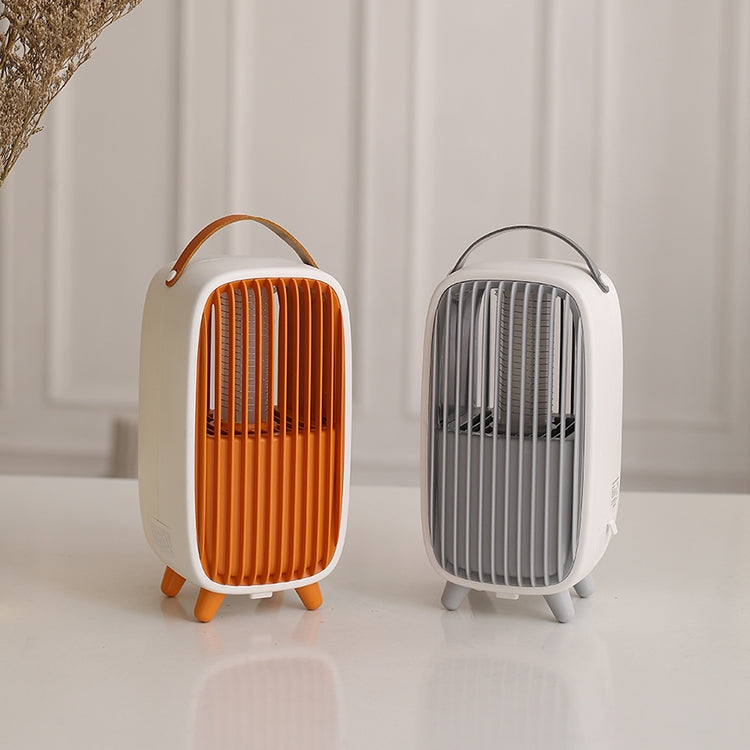 WT-M2 ABS+Leather Retro Mosquito Killer (Grey) - Repellents by PMC TechLife | Online Shopping South Africa | PMC TechLife | Buy Now Pay Later Mobicred