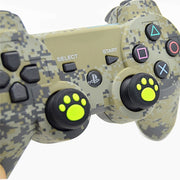 4 PCS Cute Cat Paw Silicone Protective Cover for PS4 / PS3 / PS2 / XBOX360 / XBOXONE / WIIU Gamepad Joystick(Pink)