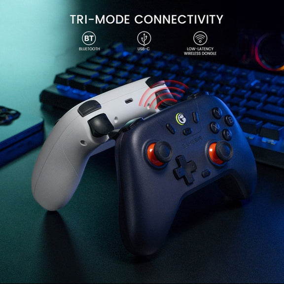 GameSir Nova Lite PC T4N Lite Bluetooth Wireless Gamepad Game Controller for Nintendo Switch (White)
