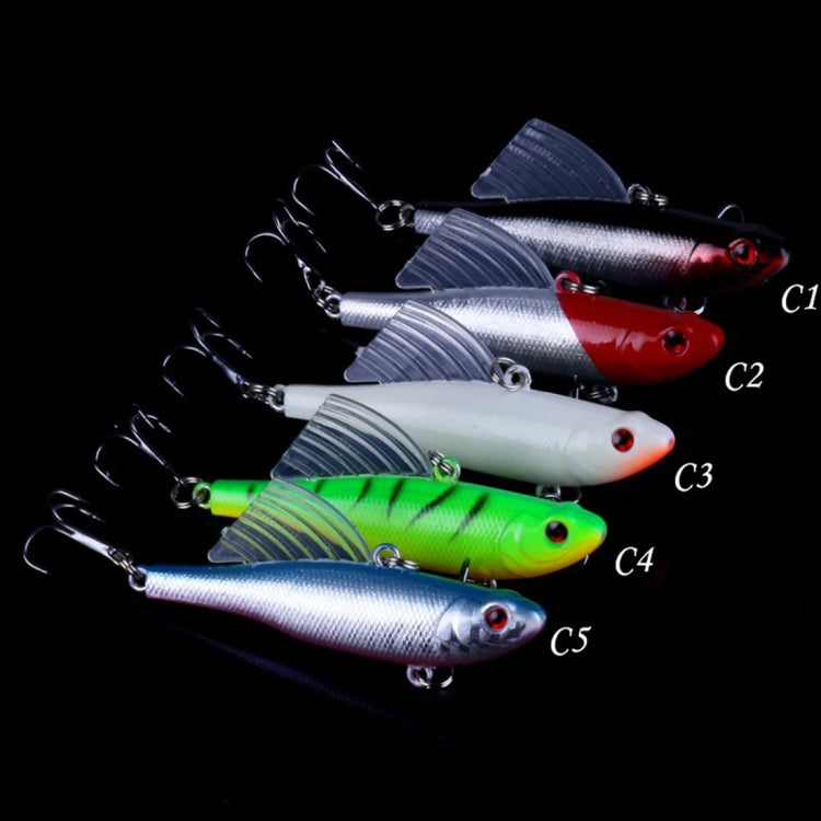 HENGJIA Fast-sinking Fishing Lures Bait 6.5cm/17.2g Wings VIB Pencil Lures Kit - Fishing Lures by HENGJIA | Online Shopping South Africa | PMC TechLife | Buy Now Pay Later Mobicred