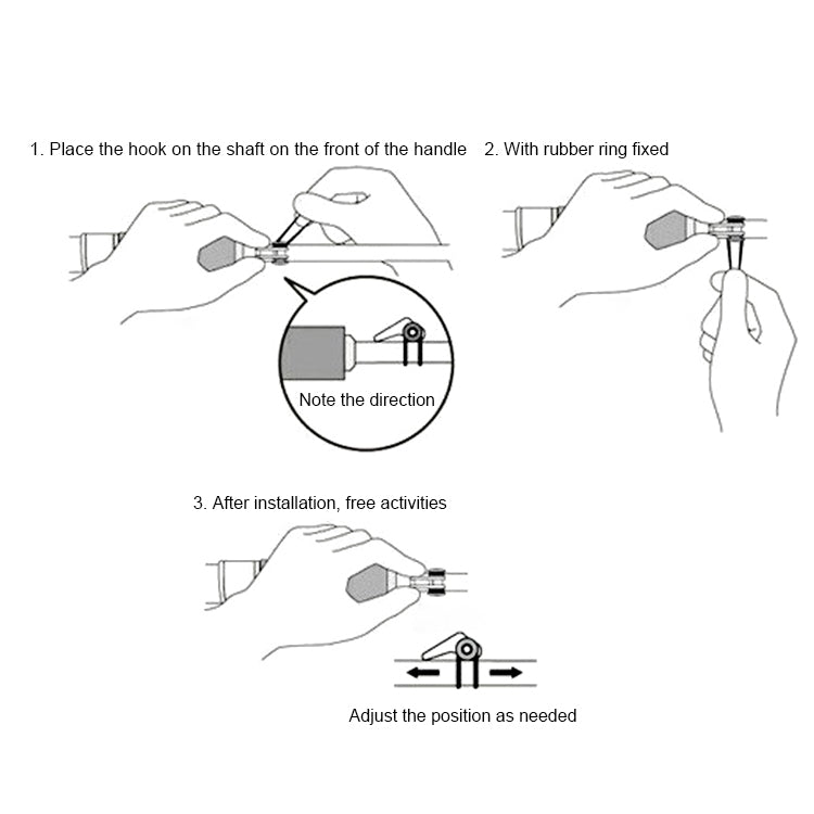 10 PCS Multiple Color Plastic Fishing Rod Pole HooK Keeper Lure Spoon Bait Holder , Random Color Delivery - Others by PMC TechLife | Online Shopping South Africa | PMC TechLife | Buy Now Pay Later Mobicred