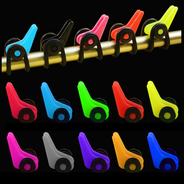 10 PCS Multiple Color Plastic Fishing Rod Pole HooK Keeper Lure Spoon Bait Holder , Random Color Delivery - Others by PMC TechLife | Online Shopping South Africa | PMC TechLife | Buy Now Pay Later Mobicred