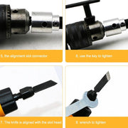 Electric Carving Knife Woodwork Tools Graver with Carving Knives & Spanner