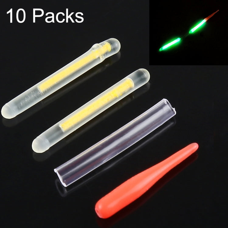 10 Packs OCEAN SUN Ultrafine Luminous Float Night Fishing Light Stick, Visibility: 15m, Size: 2.2 x 20mm - Fishing Float by PMC TechLife | Online Shopping South Africa | PMC TechLife | Buy Now Pay Later Mobicred