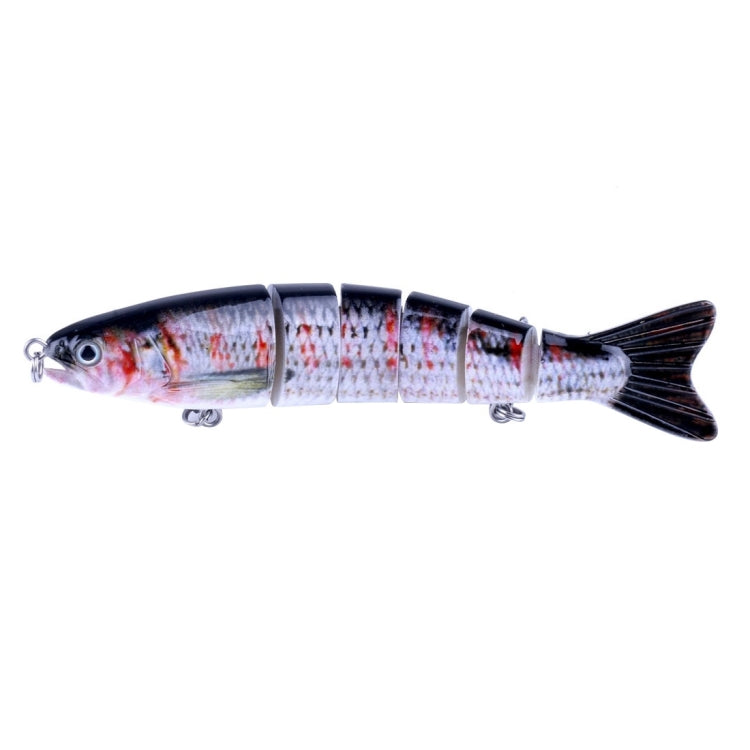 HENGJIA JM026 6# 12.7cm 22g Multi-section Plastic Hard Baits Artificial Fishing Lures with Treble Hook, Random Color Delivery - Fishing Lures by HENGJIA | Online Shopping South Africa | PMC TechLife | Buy Now Pay Later Mobicred