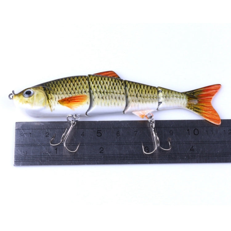 HENGJIA JM022-X 12cm 16.8g Multi-section Plastic Hard Baits Artificial Fishing Lures with Treble Hook, Random Color Delivery - Fishing Lures by HENGJIA | Online Shopping South Africa | PMC TechLife | Buy Now Pay Later Mobicred