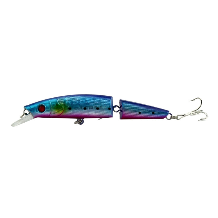HENGJIA JM007-X 14cm 20.2g 2-section Plastic Hard Baits Artificial Fishing Lures with Treble Hook, Random Color Delivery - free shipping - PMC TechLife - Order now!