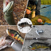 HENGJIA JM020 3# 11cm 18g Multi-section Plastic Hard Baits Fishing Lures Set Fishing Tackle Baits