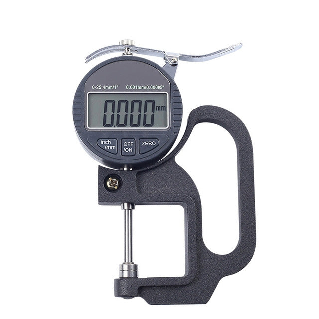 0-25mm Range 30mm Probe Digital Display Micrometer Thickness Gauge - Coating Thickness Gauge by PMC TechLife | Online Shopping South Africa | PMC TechLife | Buy Now Pay Later Mobicred