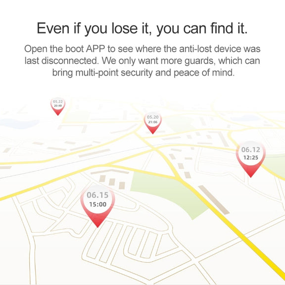 Original Xiaomi Youpin Ranres Intelligent Anti-lost Device Two-way Search Bluetooth Alarm Smart Positioning Finder, Distance: 15m(Green)