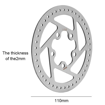 110mm Electric Scooter Brake Disc Rotor Pad Replacement Parts for Xiaomi Mijia M365 - Bicycle Brake Parts by Xiaomi | Online Shopping South Africa | PMC Jewellery | Buy Now Pay Later Mobicred