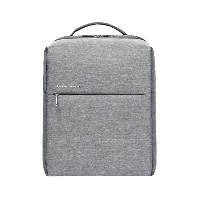 Original Xiaomi Water-resistant Simple Backpack Laptop Bag for 15.6 inch Laptop(Light Grey)