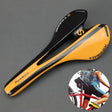 TOSEEK Road Bike Carbon Fiber Seat Bicycle Hollow Seat Saddle, 3K Texture + Light (Orange) - free shipping - PMC TechLife - Order now!