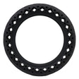 8.5 inch Electric Scooter Wear-resistant Shock-absorbing Decorative Pattern Tire Honeycomb Solid Tire, Suitable for Xiaomi Mijia M365(Black) - Accessories & Parts by PMc TechLife | Online Shopping South Africa | PMc TechLife | Buy Now Pay Later Mobicred