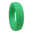8.5 inch Electric Scooter Wear-resistant Shock-absorbing Decorative Pattern Tire Honeycomb Solid Tire, Suitable for Xiaomi Mijia M365(Green) - Accessories & Parts by PMc TechLife | Online Shopping South Africa | PMc TechLife | Buy Now Pay Later Mobicred