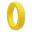 8.5 inch Electric Scooter Wear-resistant Shock-absorbing Decorative Pattern Tire Honeycomb Solid Tire, Suitable for Xiaomi Mijia M365(Yellow) - Accessories & Parts by PMc TechLife | Online Shopping South Africa | PMc TechLife | Buy Now Pay Later Mobicred