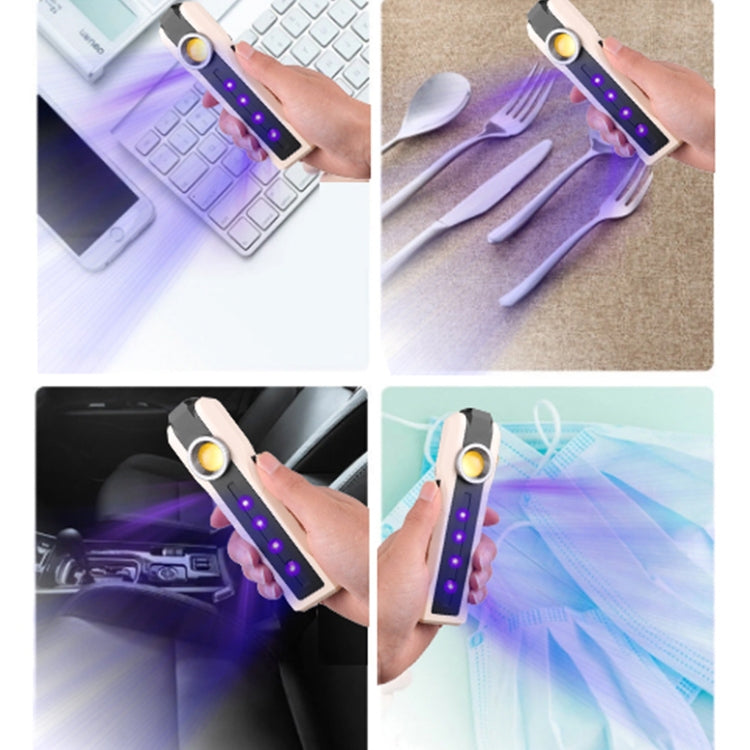 1902C 3 Lighting Mode Flashlight Rechargeable Lantern Disinfection Light UVA+UVC Antisepsis Lamp - Sterilizers by PMC Jewellery | Online Shopping South Africa | PMC Jewellery | Buy Now Pay Later Mobicred
