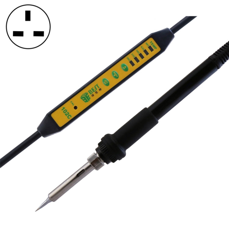 BEST Adjustable Temperature Electric Soldering Iron Welding Solder Station Heat Pencil, UK Plug - free shipping - PMC TechLife - Order now!