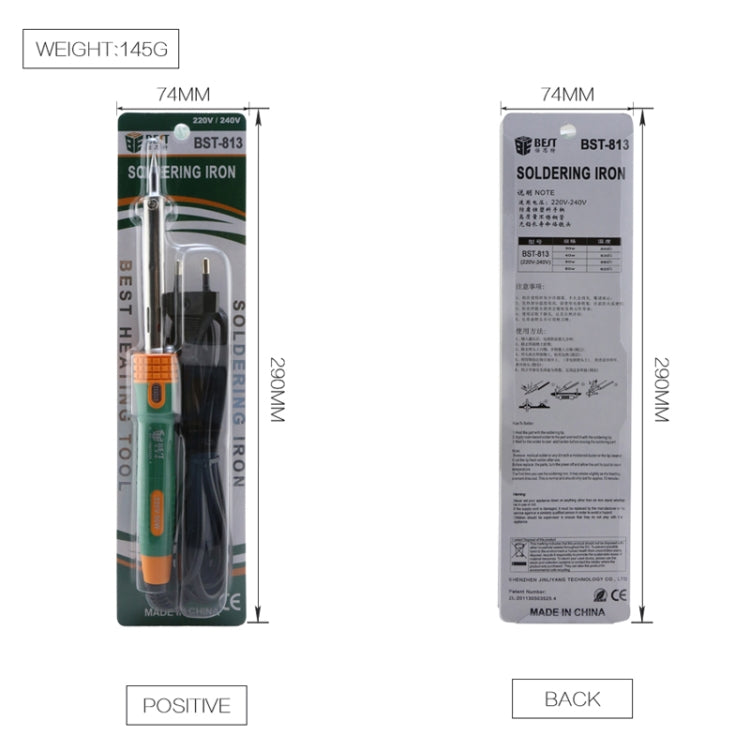 BEST 30W Heating Repair Tool Hot Welding Iron Electric Soldering Iron (Voltage 220V) - Electric Soldering Iron by PMC TechLife | Online Shopping South Africa | PMC TechLife | Buy Now Pay Later Mobicred