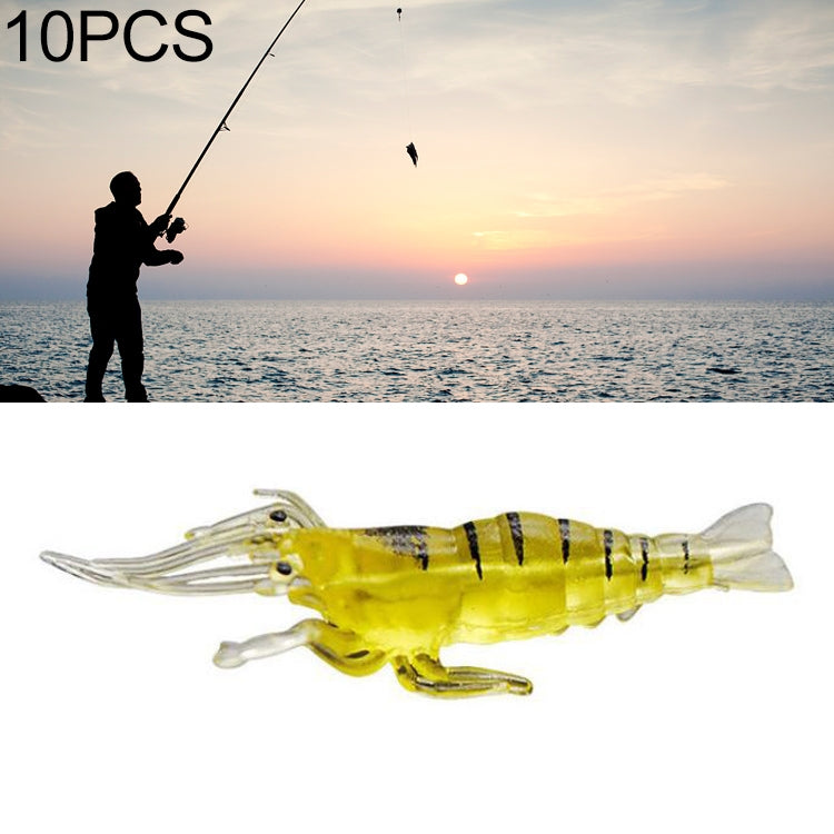 10 PCS 4cm Fishing Soft Bait Lures Popper Poper Baits(Natural) - Fishing Lures by PMC TechLife | Online Shopping South Africa | PMC TechLife | Buy Now Pay Later Mobicred