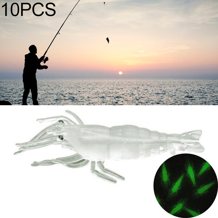 10 PCS 4cm Fishing Soft Bait Lures Popper Poper Baits(Fluorescent) - Fishing Lures by PMC TechLife | Online Shopping South Africa | PMC TechLife | Buy Now Pay Later Mobicred