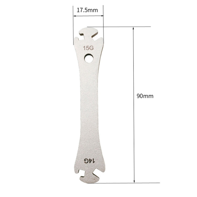 BIKERSAY BT025S Stainless Steel Bicycle Spoke Wrench - Maintenance tools by BIKERSAY | Online Shopping South Africa | PMc TechLife | Buy Now Pay Later Mobicred