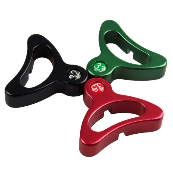 BIKERSAY BK033 Bicycle Spoke Wrench Repair Tool Aluminum Alloy Wheel Spoke Nipple Adjustment Spanner(Green)