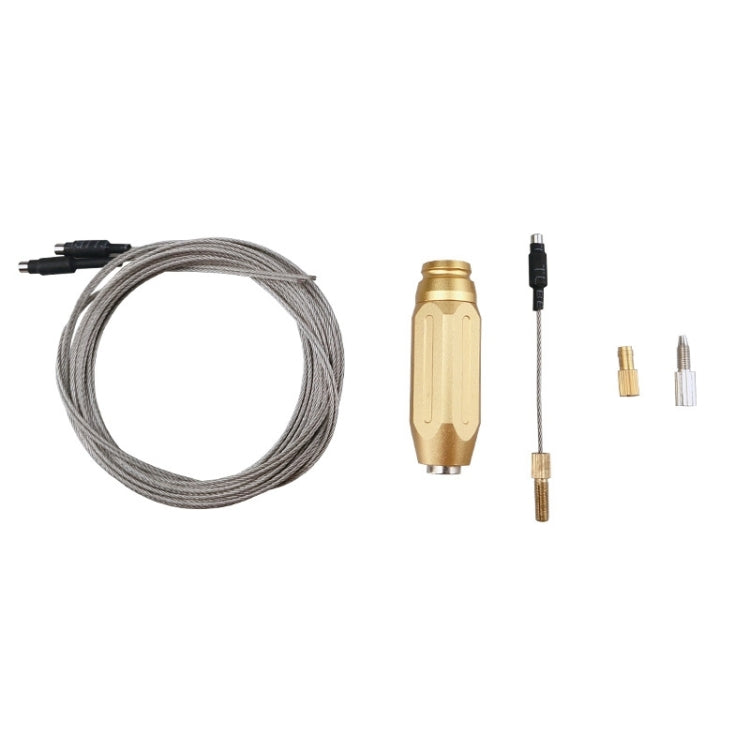 BIKERSAY BT054 Bicycle Inner Wire Routing Tool Aluminum Alloy Bike Wire Shifter Magnet Lead Wire Threader (Gold) - Maintenance tools by PMc TechLife | Online Shopping South Africa | PMc TechLife | Buy Now Pay Later Mobicred