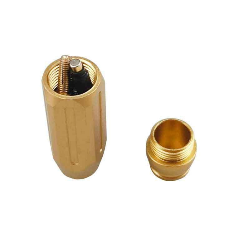 BIKERSAY BT054 Bicycle Inner Wire Routing Tool Aluminum Alloy Bike Wire Shifter Magnet Lead Wire Threader (Gold)