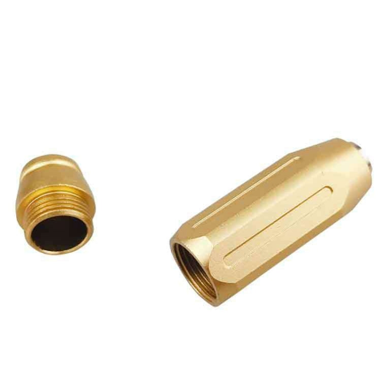 BIKERSAY BT054 Bicycle Inner Wire Routing Tool Aluminum Alloy Bike Wire Shifter Magnet Lead Wire Threader (Gold)