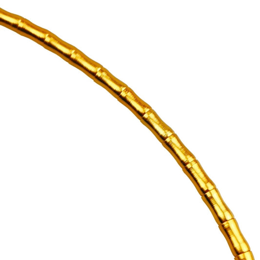 BIKERSAY Bicycle Fishbone Variable Speed Cable Tube Set Aluminum Alloy Bamboo Joint Line Pipes(Gold) - free shipping - PMC Jewellery - Order now!