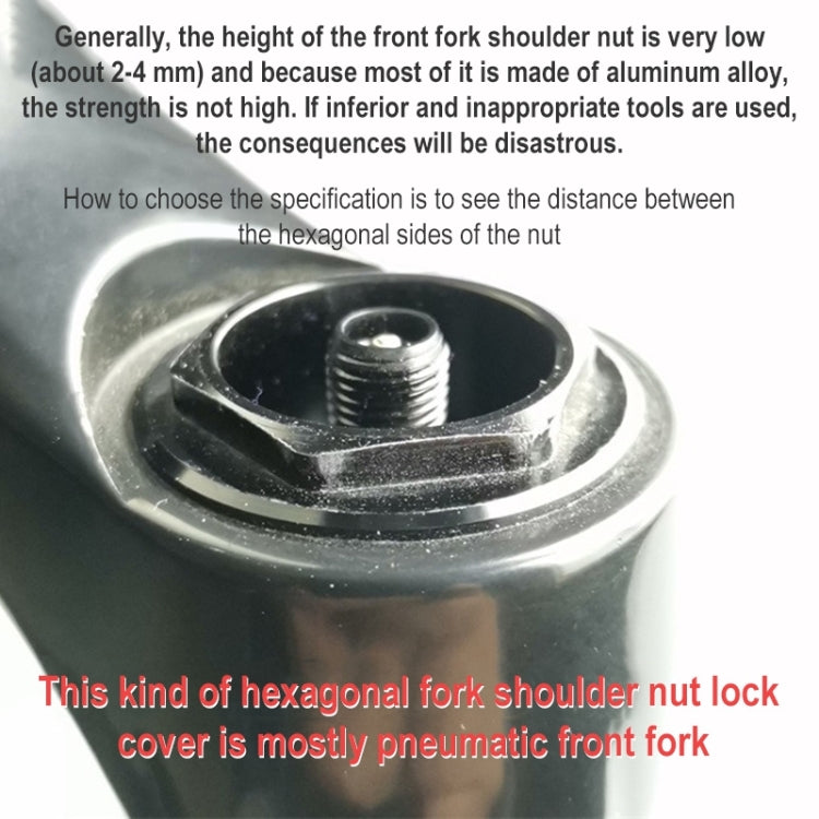 BIKERSAY BT050A Multifunctional Stainless Steel Bicycle Fork Wrench Double Head Spanner - Maintenance tools by BIKERSAY | Online Shopping South Africa | PMc TechLife | Buy Now Pay Later Mobicred