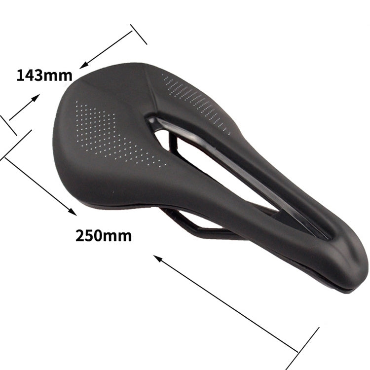 BIKERSAY SZ001 Bicycle PU Leather Saddle Seat (Black) - free shipping - PMc TechLife - Order now!