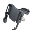 BIKERSAY MP008 Bike Motorcycle Aluminum Alloy Phone Holder Handlebar Clips (Titanium Color) - Holders by BIKERSAY | Online Shopping South Africa | PMC TechLife | Buy Now Pay Later Mobicred