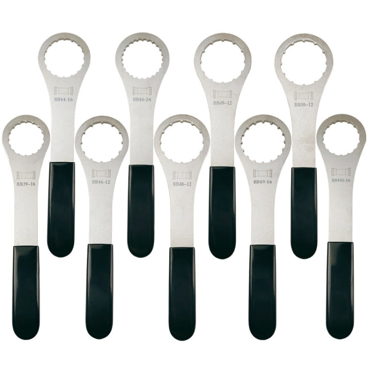 BIKERSAY BB49-12 Bicycle Repair Tools Multi-function Wrench Tool Stainless Steel Axis Spanner