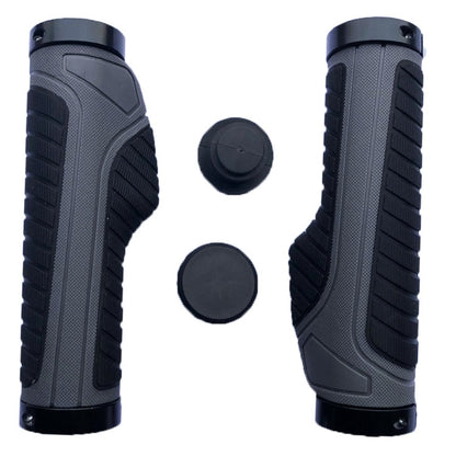 2 PCS BIKERSAY HG001 Bike Anti-slip Handlebar Cover (Grey) - Bicycle Grips by BIKERSAY | Online Shopping South Africa | PMC Jewellery | Buy Now Pay Later Mobicred