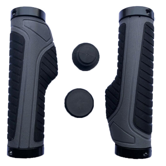 2 PCS BIKERSAY HG001 Bike Anti-slip Handlebar Cover (Grey) - Bicycle Grips by BIKERSAY | Online Shopping South Africa | PMC Jewellery | Buy Now Pay Later Mobicred
