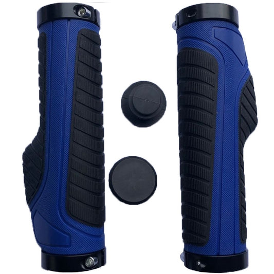2 PCS BIKERSAY HG001 Bike Anti-slip Handlebar Cover (Blue) - free shipping - PMC Jewellery - Order now!