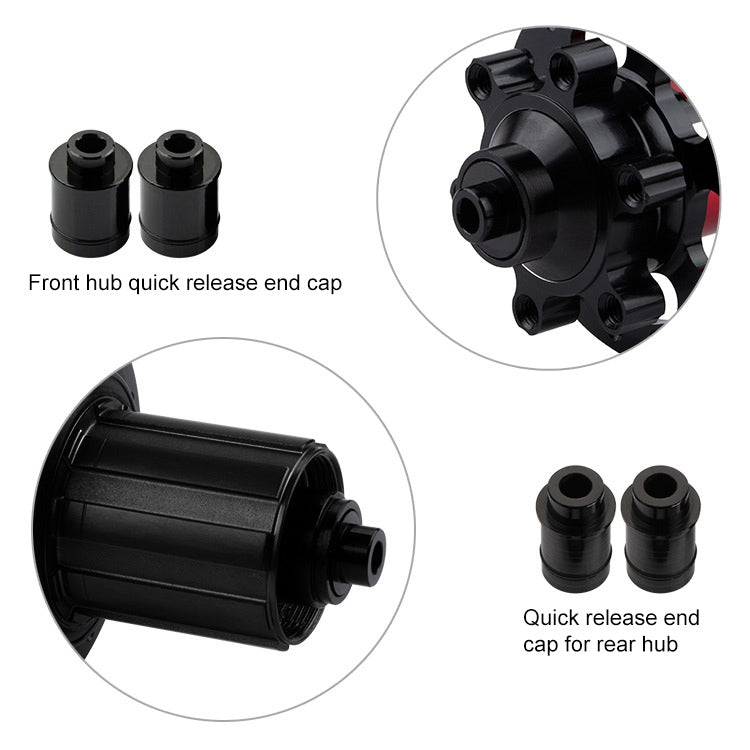 GUB 1421 Carbon Fiber Disc Bike Hub - free shipping - PMc TechLife - Order now!