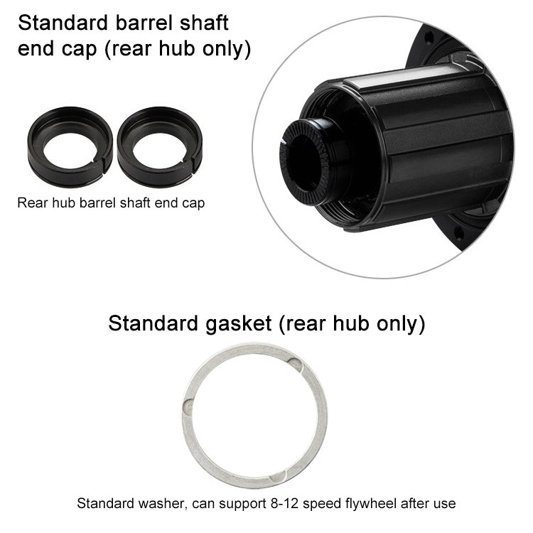 GUB 1421 Carbon Fiber Disc Bike Hub - free shipping - PMC Jewellery - Order now!